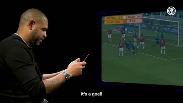  Adriano gets emotional as he recalls his derby goal